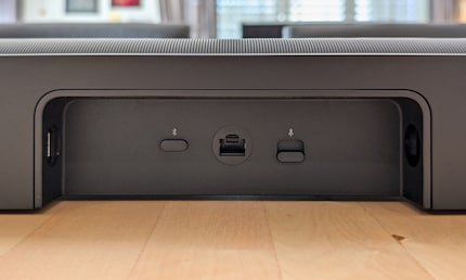 Er zijn helaas geen extra HDMI-ingangen, wat ik wel had verwacht voor een prijs van bijna 1000 frank. De Sonos Arc Ultra ondersteunt nu tenminste ook Bluetooth.