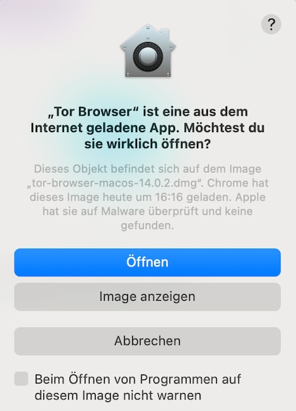 macOS fragt lieber einmal zu viel als einmal zu wenig.