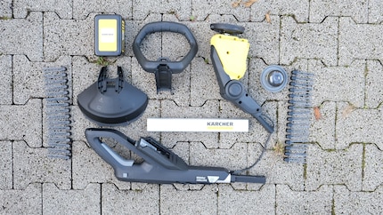 In a few simple steps, individual parts make a machine for the fight against weeds.