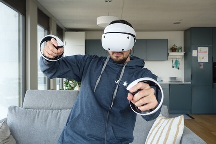 De PS VR2 vereist volledige fysieke inspanning.