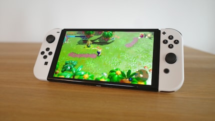 Het scherm van de OLED Switch is indrukwekkend.