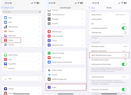 Activeer deze optie alleen als je een vast datatarief hebt of altijd verbonden bent met Wi-Fi.