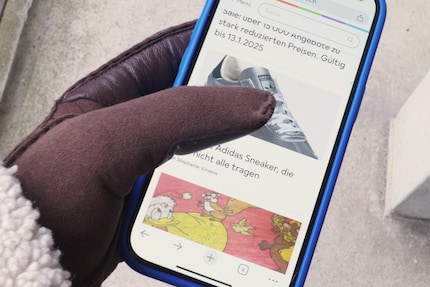... kan ik mijn smartphone gemakkelijk bedienen.