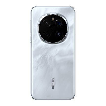 This time, Honor has combined the typical large round camera module with a marbled back.