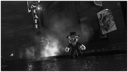 Super Mario as a drinking and smoking detective would be something.