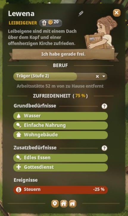 A look at my citizens’ profiles shows me everything I need to know about.