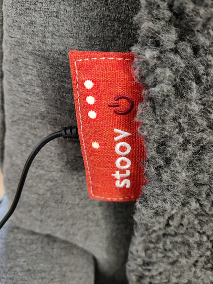 Je stelt de warmte-instellingen in aan de voorkant van het bedieningspaneel.