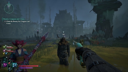 A swampy area in Emerald Stair.