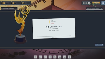 The same film later even wins the award for best film of the year at the Romys.