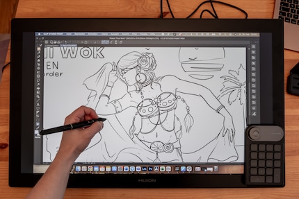 My Procreate alternative Clip Studio Paint seems to be the perfect solution for my large-scale project.