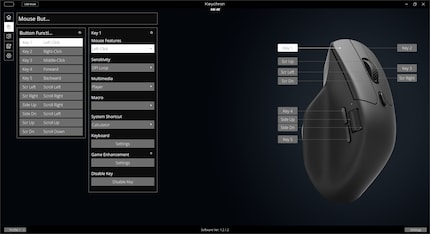 The software offers many settings and is easy to use.
