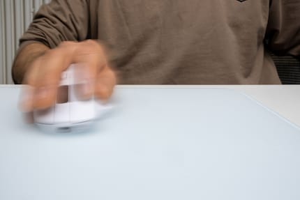 The M6 4K glides just as well as a gaming mouse.