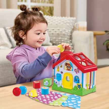 Het ontdekkingsreizigershuis biedt je kind veel verschillende manieren om te spelen.