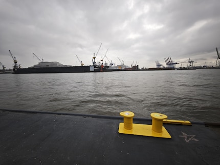 Met de ultragroothoekcamera krijg ik veel van het ponton in beeld.