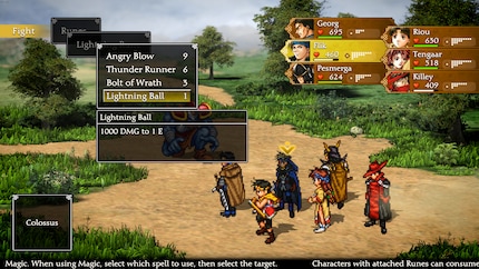 I have a lot of options in battle, but I don’t usually have to rely on them due to the easy level of difficulty.