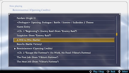 The remaster comes with the complete soundtrack of both Suikoden games.