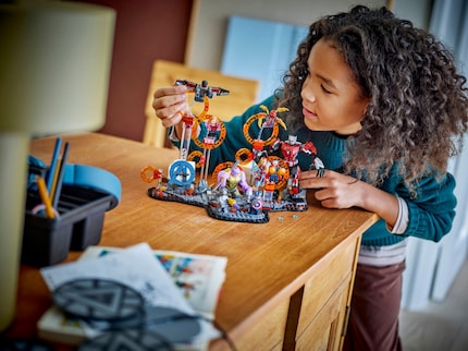 Is dit hoe Lego zich de doelgroep en het gebruik van deze Marvel set voorstelt? 