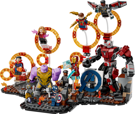 Negen minifiguren en een paar stenen. De nieuwe Marvel set van Lego stelt over de hele linie teleur.