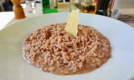 Denk ja nicht, ich komme wieder zurück, um dein Risotto zu retten!