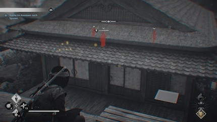 Gone is the eagle: I can press the L2 button to highlight points in the environment.