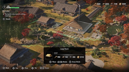 I can expand my hideout and decorate it nicely.