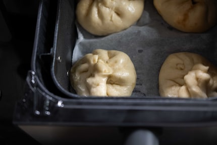 Gestoomde broodjes zijn heerlijk om te bereiden.