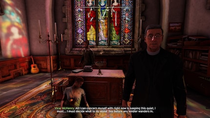 In this church, neither murder nor theft seems to be one of the seven deadly sins. At least no one shrugs their shoulders when I pack away things in front of them.