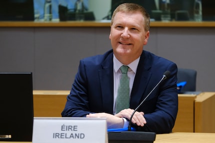Michael McGrath ist EU-Kommissar für Demokratie, Justiz und Rechtsstaatlichkeit und ist für den Digital Fairness Act zuständig.