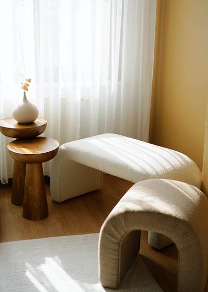 Hocker mit Schwung passen sich ihrer Umgebung an.