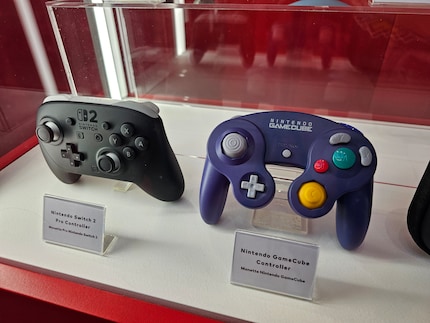 Pro controller en Gamecube controller.