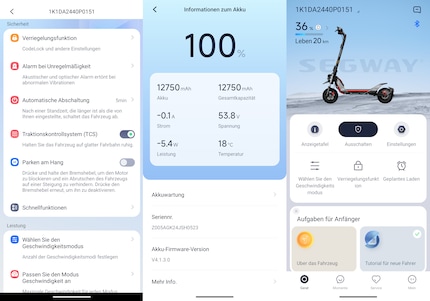 De clear app biedt veel instelmogelijkheden.