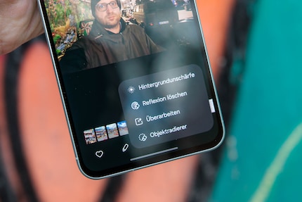 AI wordt op de Galaxy A56 voornamelijk gebruikt voor beeldbewerking.