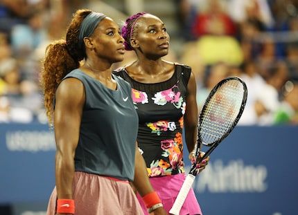 Op jonge leeftijd door hun vader afgestemd op succes: Serena en Venus Williams.