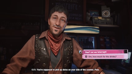 De dialoogopties zijn het meest voorkomende gameplay-element.