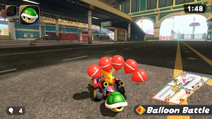 Ich liebe die Ballonschlachten.