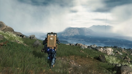 In Death Stranding, I’m on foot a lot.