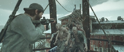 Zombie hordes this huge can only be found in Days Gone.