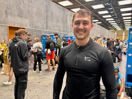 Happy na de run: Digitec Galaxus Category Manager Tim Busslinger.