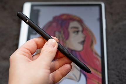 Ik vind de XP-Pen stylus prettig om mee te tekenen.