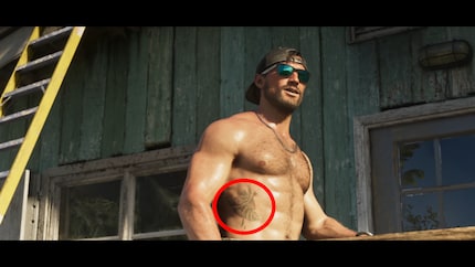 Jason heeft verschillende kapsels in de trailer en op de nieuwe screenshots - als tatoeages niet mogelijk zijn, dan kan ik tenminste het haar stylen.
