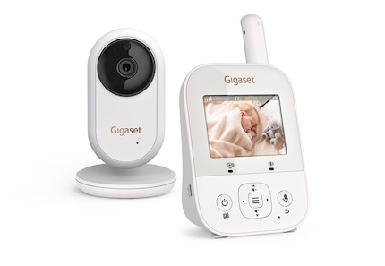 De nieuwe Gigaset babyfoons zijn ook verkrijgbaar met videobewaking.