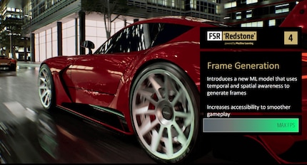 Met Project Redstone moet het genereren van frames met FSR 4 ook mogelijk zijn.