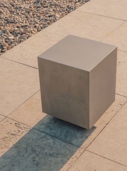 Een stukje architectuur voor je tuin: minimalistisch, robuust, Rustella.
