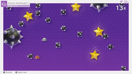 De minigame is ontwikkeld door een shoot-em-up liefhebber bij Nintendo.