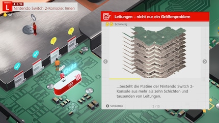 De printplaat van de Switch 2.