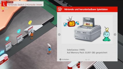 Als het om het geheugen gaat, dwaalt het spel af en laat zien hoe downloadbare content voor het eerst in de sale werd aangeboden op de SNES.