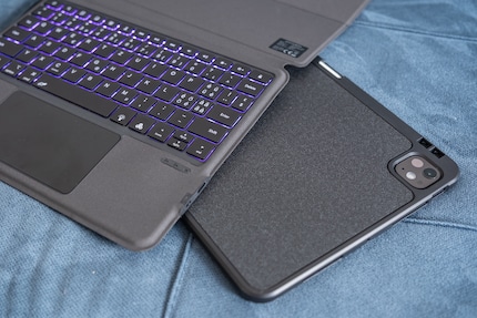 Het trackpad is onbruikbaar, maar ik kan de cover apart gebruiken.
