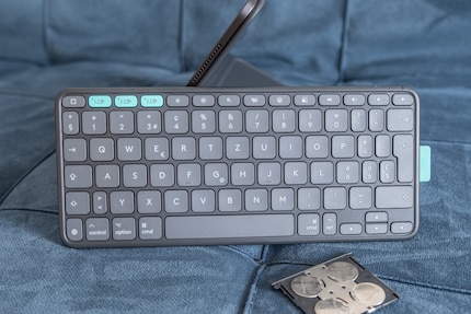 Het Flip Folio toetsenbord heeft geen trackpad, maar is wel handig en licht.