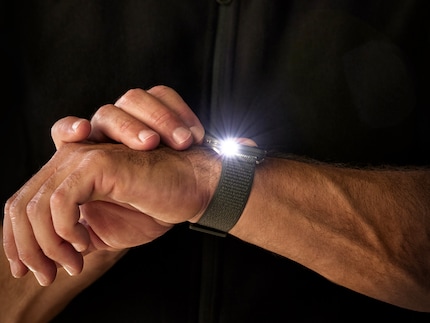 Smartwatch with torch.
