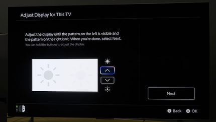 Without HGiG activated, you can’t set the display to show only one sun.